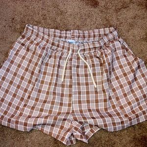 Plaid Shorts- Princess Polly